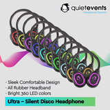 Silent Disco Headphone (U) - 10 CH Ultra