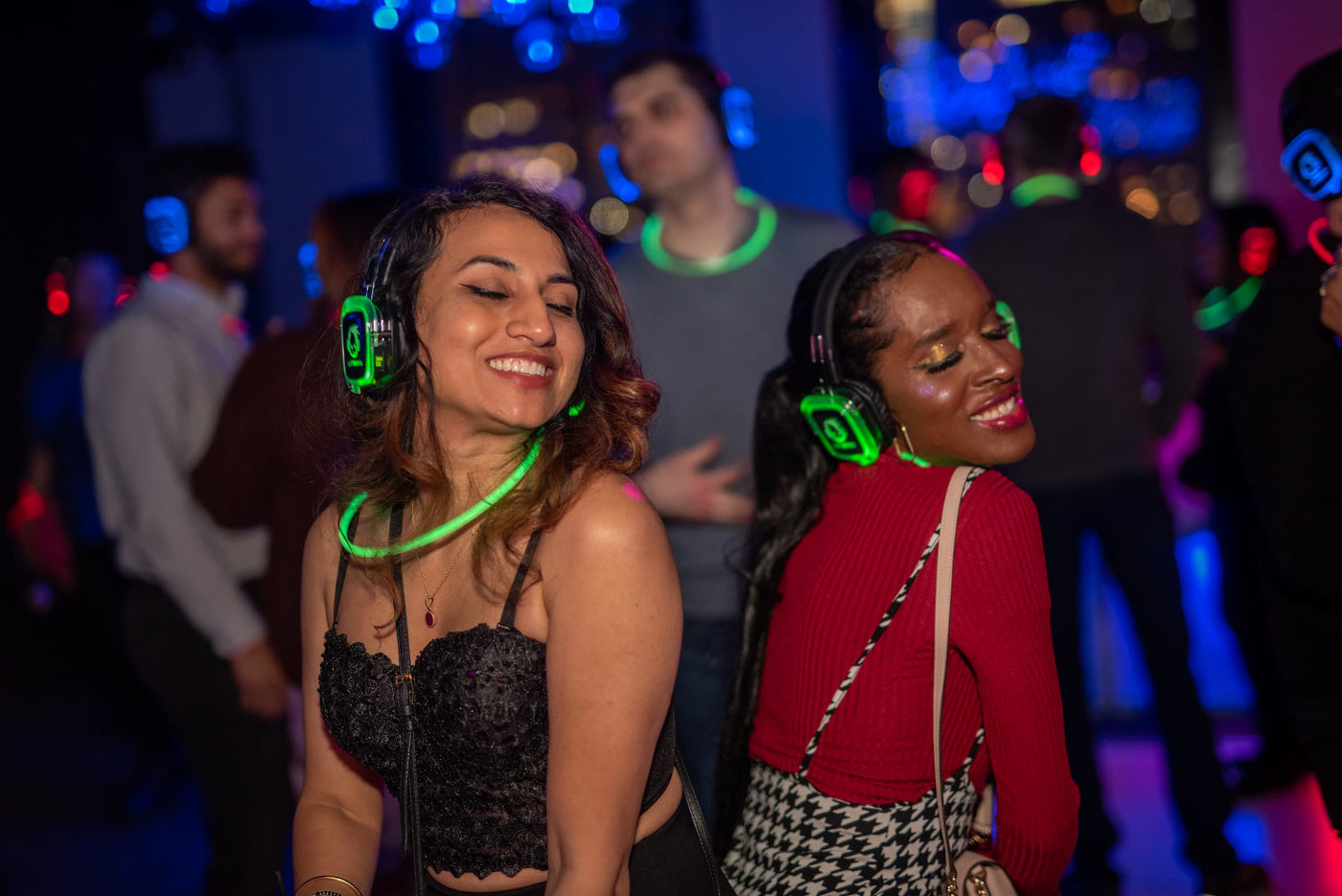 Outside Headphone Rave Party Dance Party Quiet Events Headphones